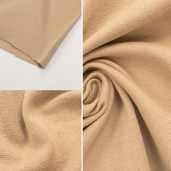 Combed Cotton Elasteen Tubular Rib Knit Ribbing
