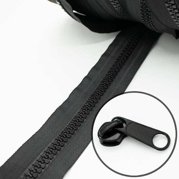 Continuous Chunky Zipping No.10