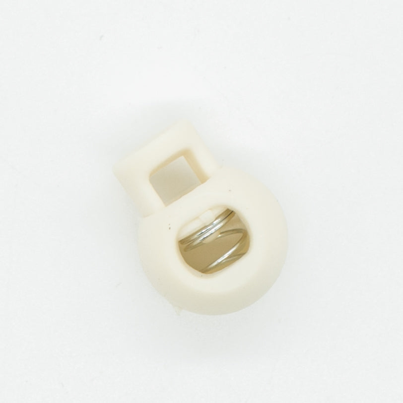 Plastic Cord Lock Toggle Clip Stopper Design-Round