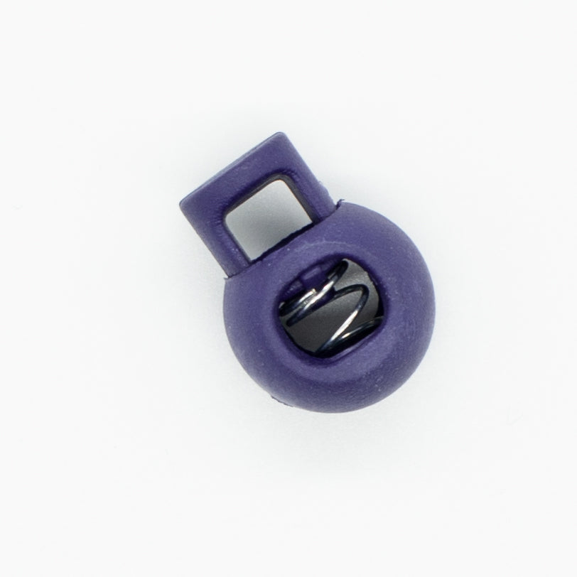Plastic Cord Lock Toggle Clip Stopper Design-Round