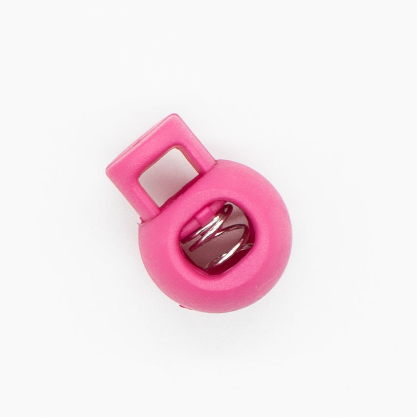 Plastic Cord Lock Toggle Clip Stopper Design-Round