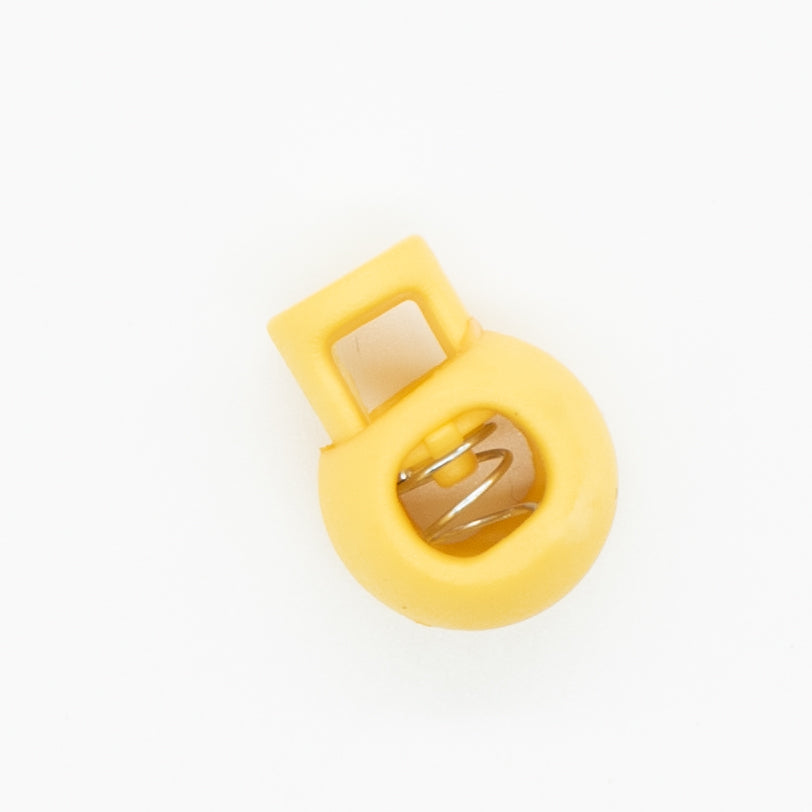 Plastic Cord Lock Toggle Clip Stopper Design-Round