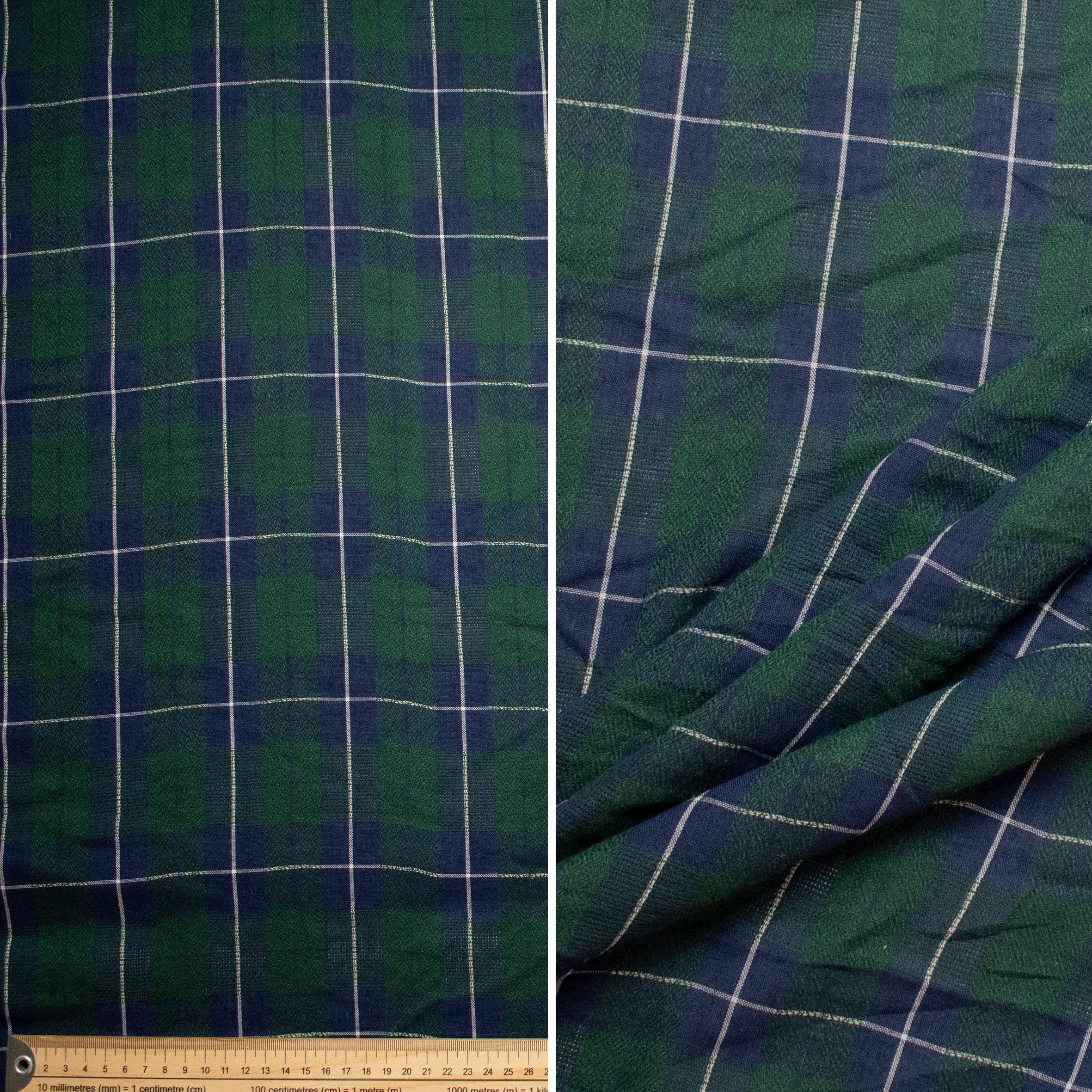 Cotton Yarn Dyed Checks Design 14