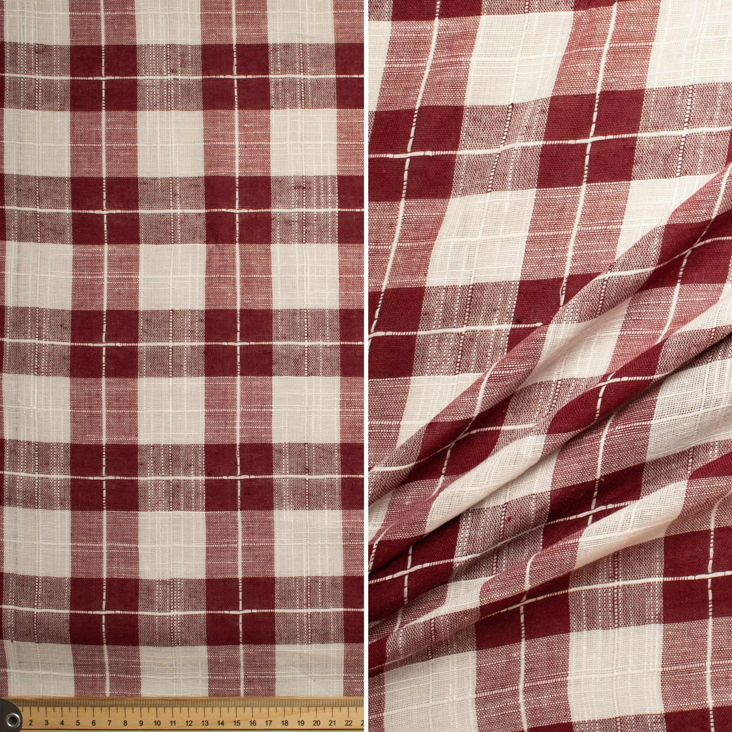 Cotton Yarn Dyed Checks