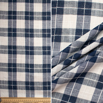 Cotton Yarn Dyed Checks Design 9