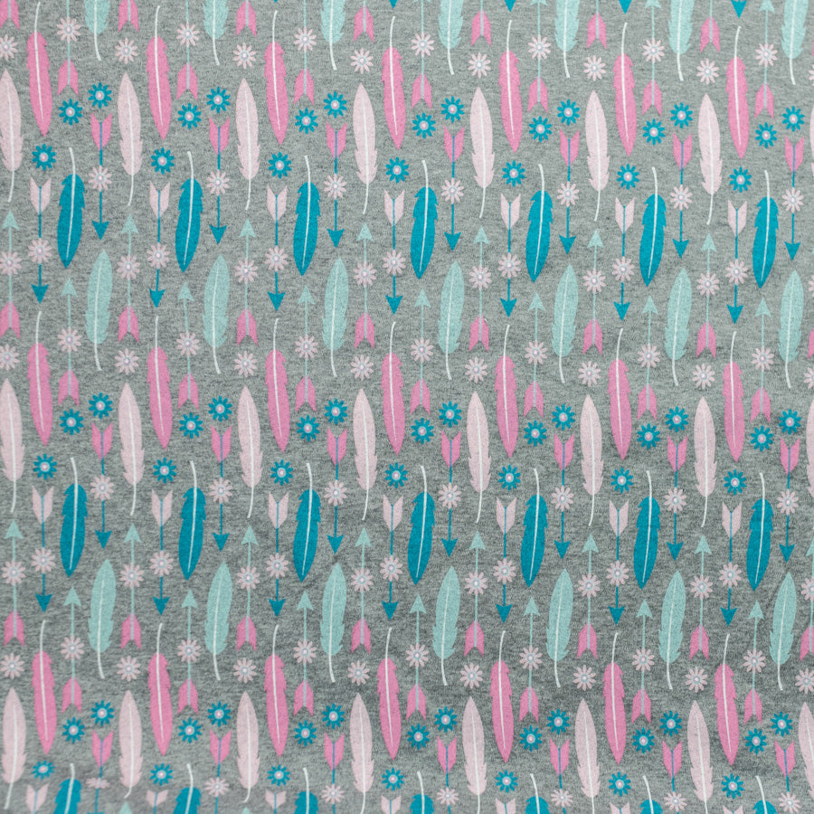 Printed Cotton Interlock Knits