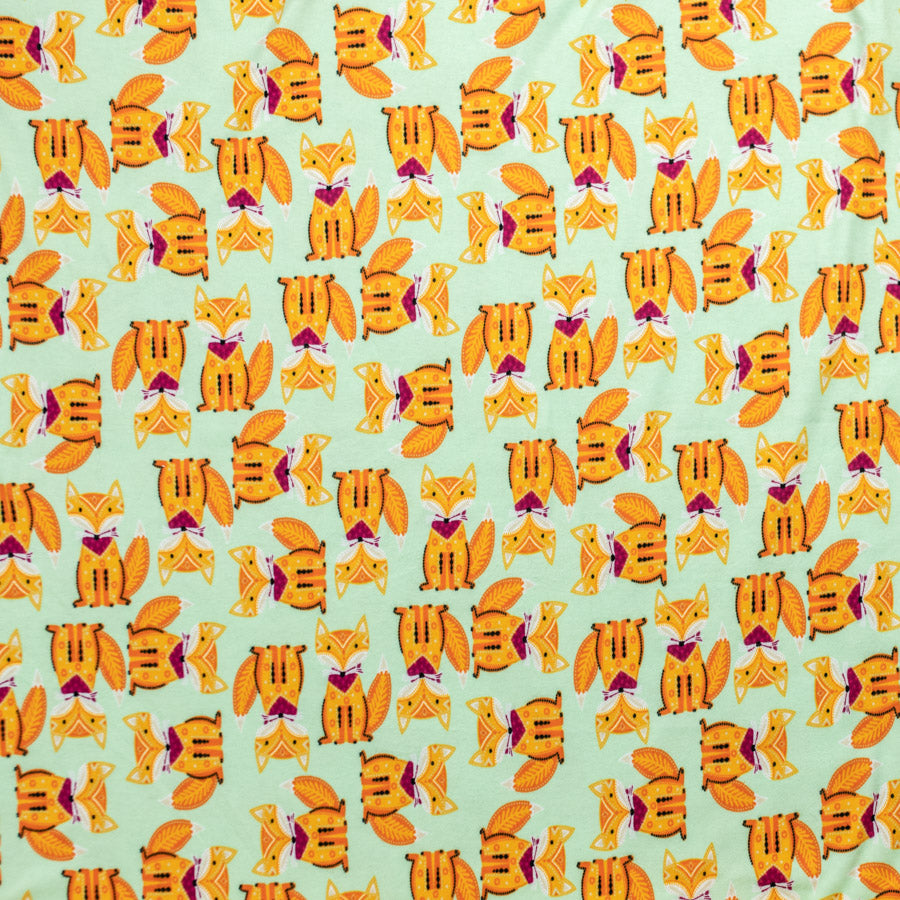 Printed Cotton Interlock Knits