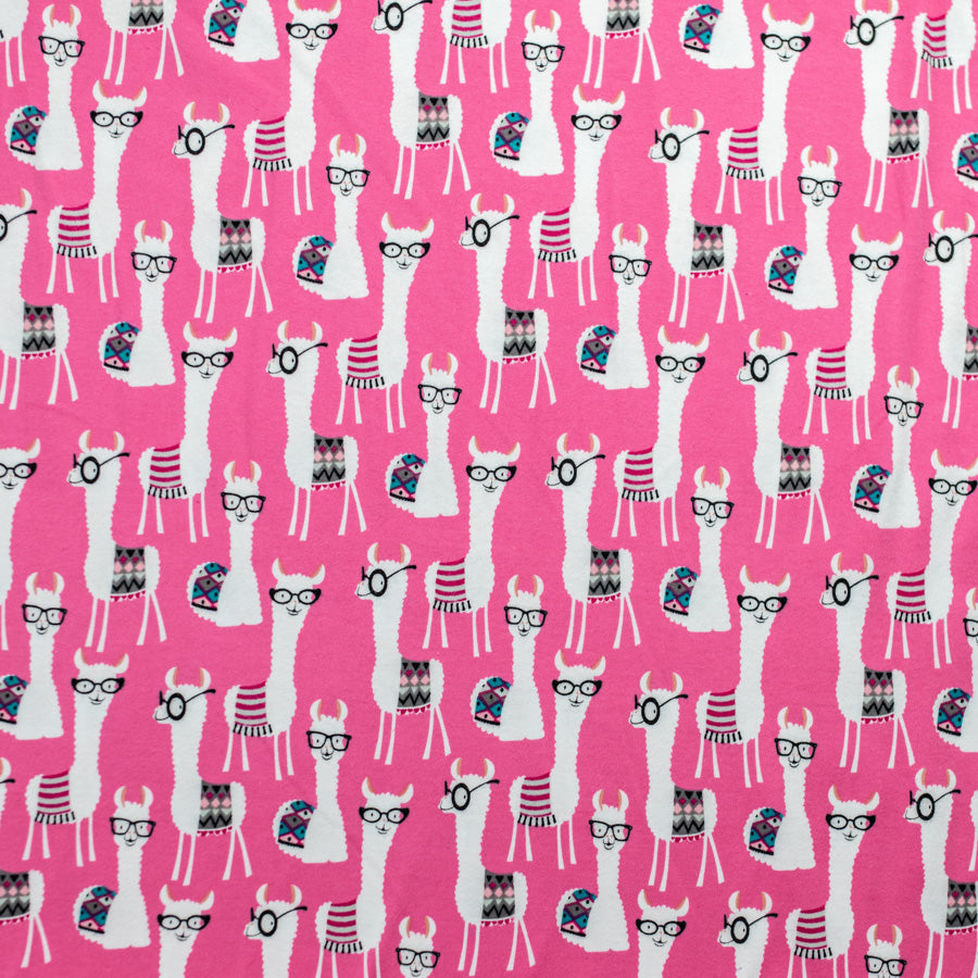 Printed Cotton Interlock Knits