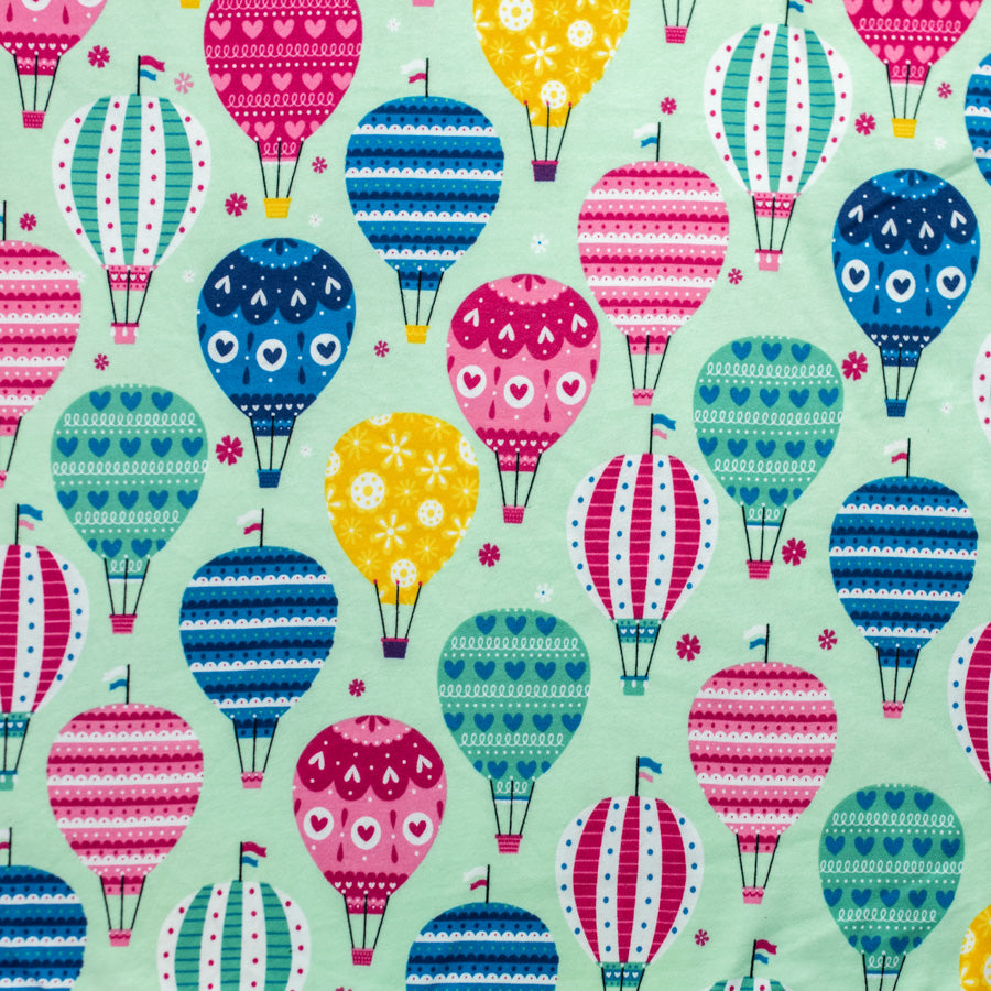 Printed Cotton Interlock Knits