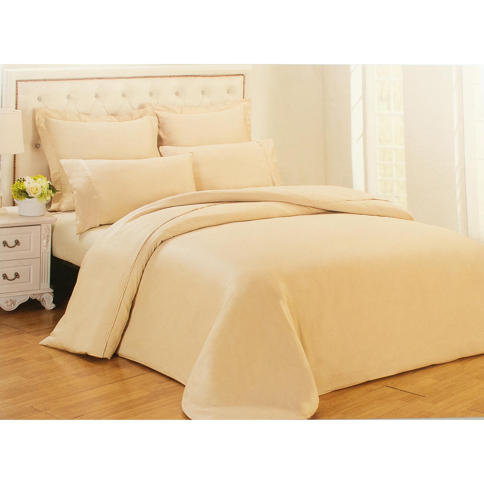 Cotton Sateen Duvet Cover Set 550 Thread Count