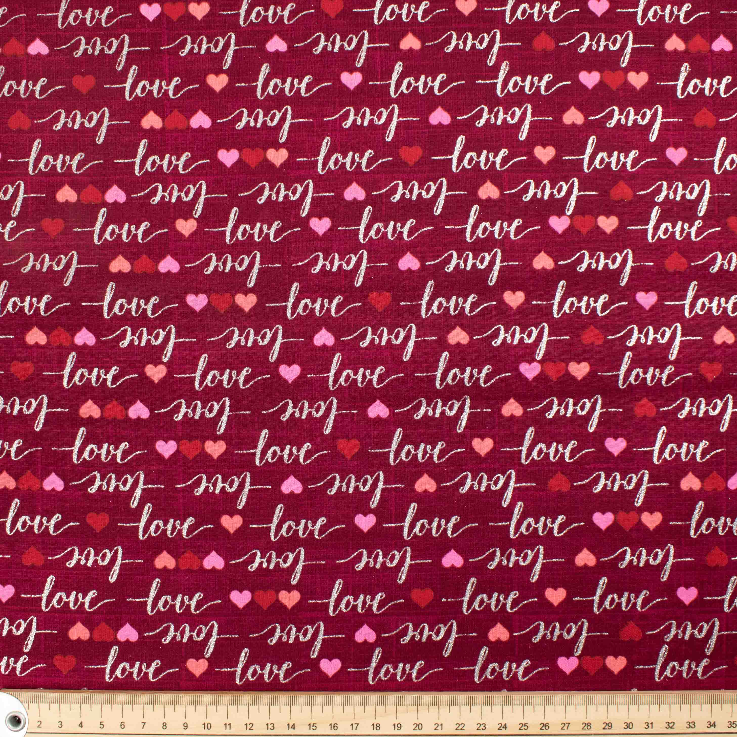 Cotton Craft Prints Design-104 I love you