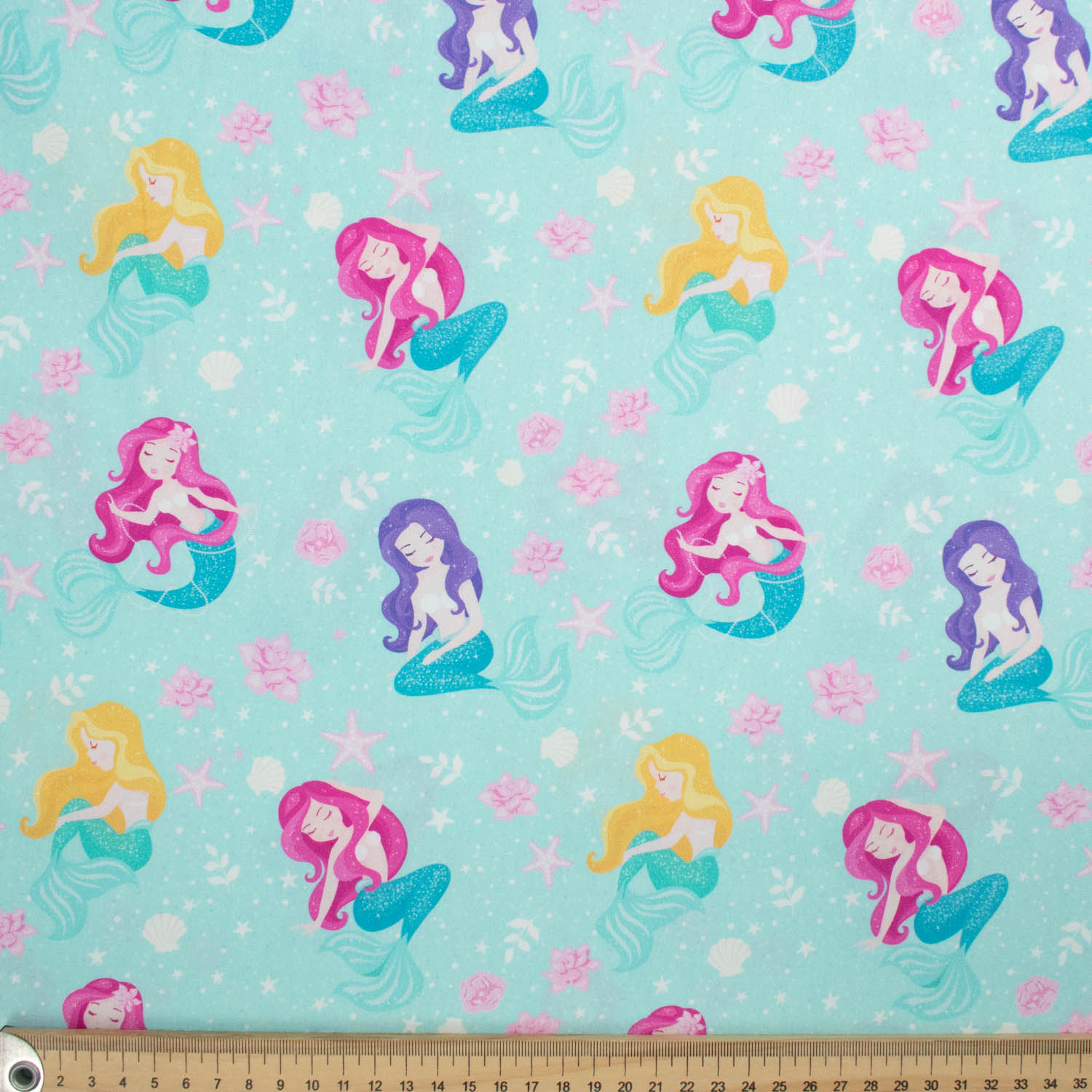 Fantasy Childhood Series Loving You Mermaid Cotton Prints