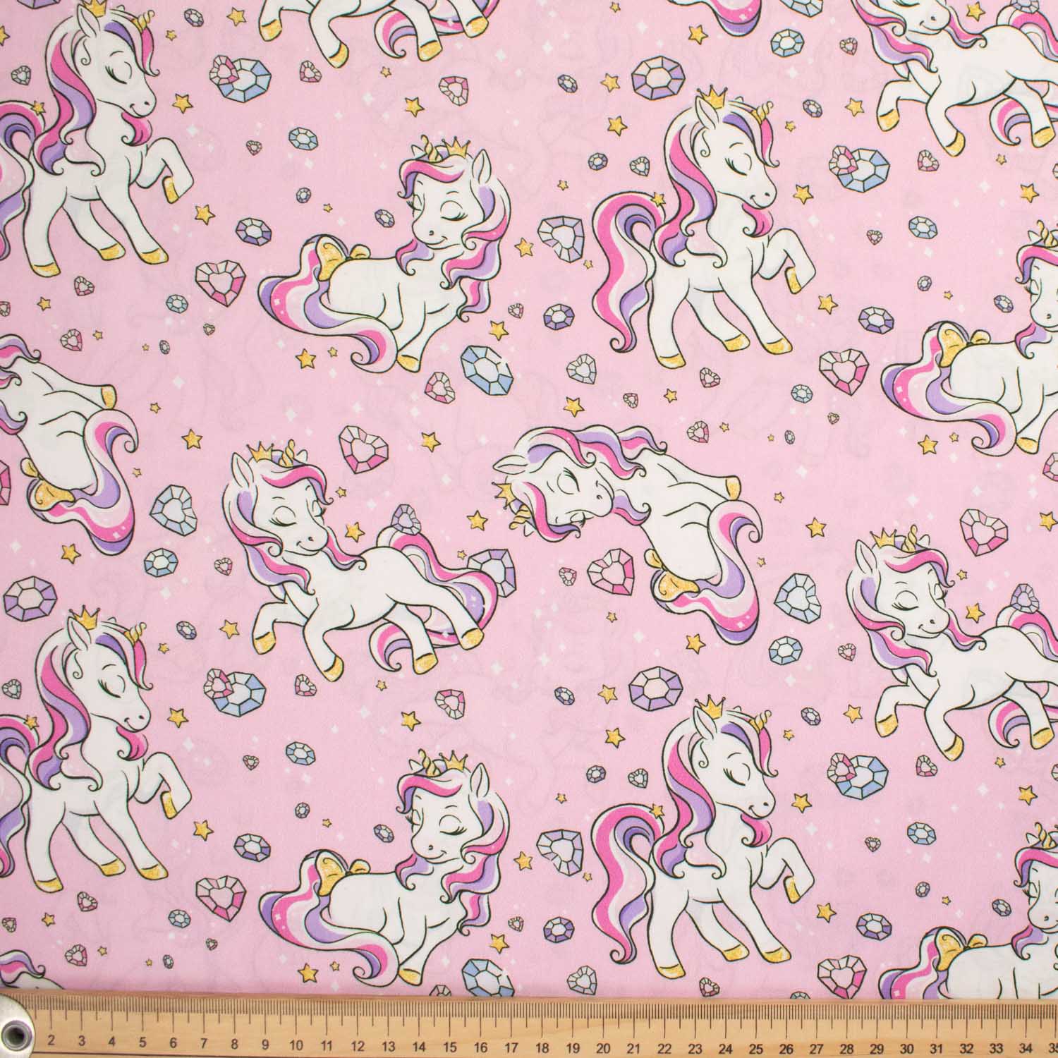 Fantasy Childhood Series Love Little Pony Pink Cotton Prints