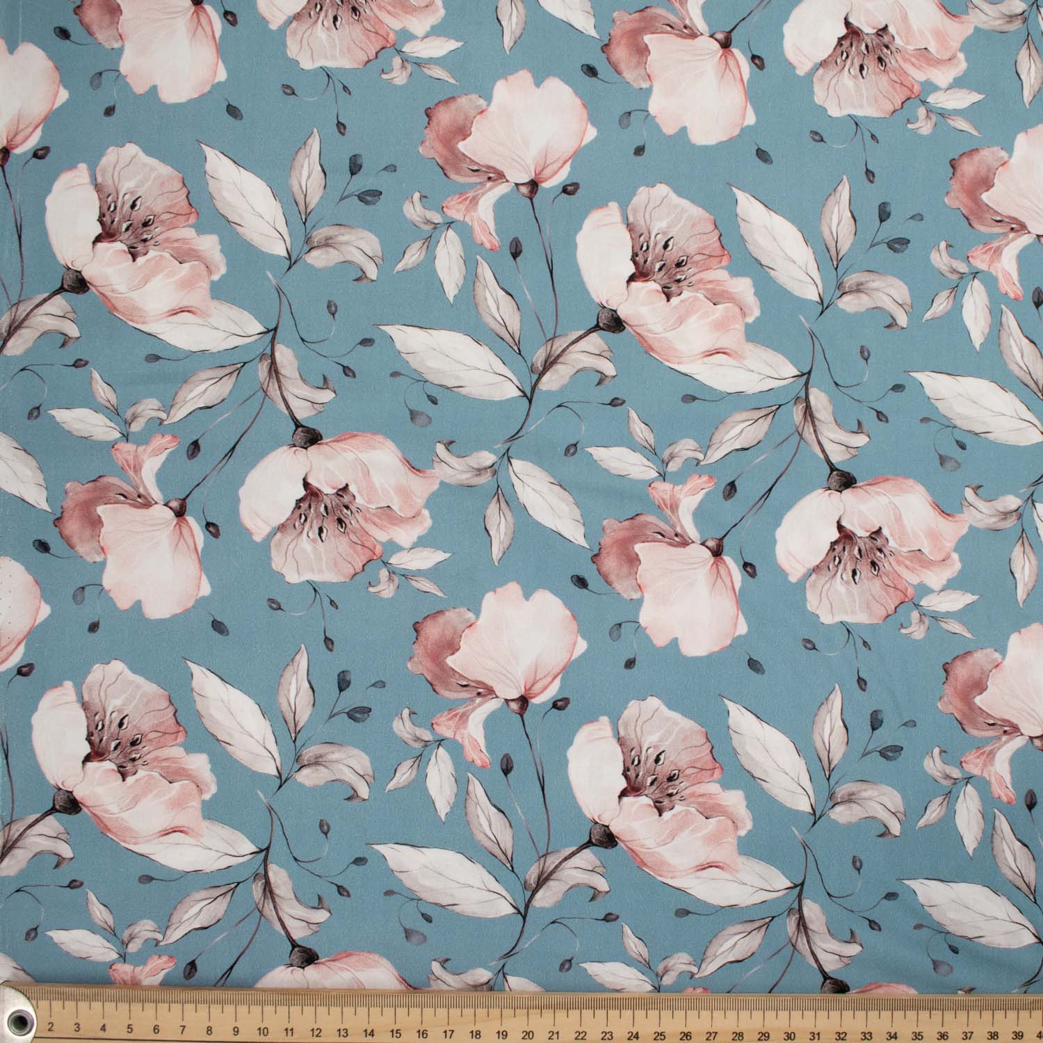 Flowers Collection Pink Begonia Cotton Prints