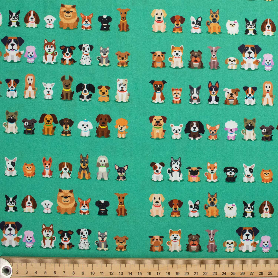 Dog Story Collection Miniature Dogs Cotton Prints