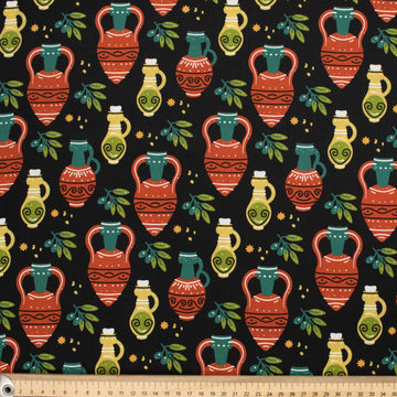 Gothic Characteristic Tone Series Classic Vintage Bottle Cotton Prints