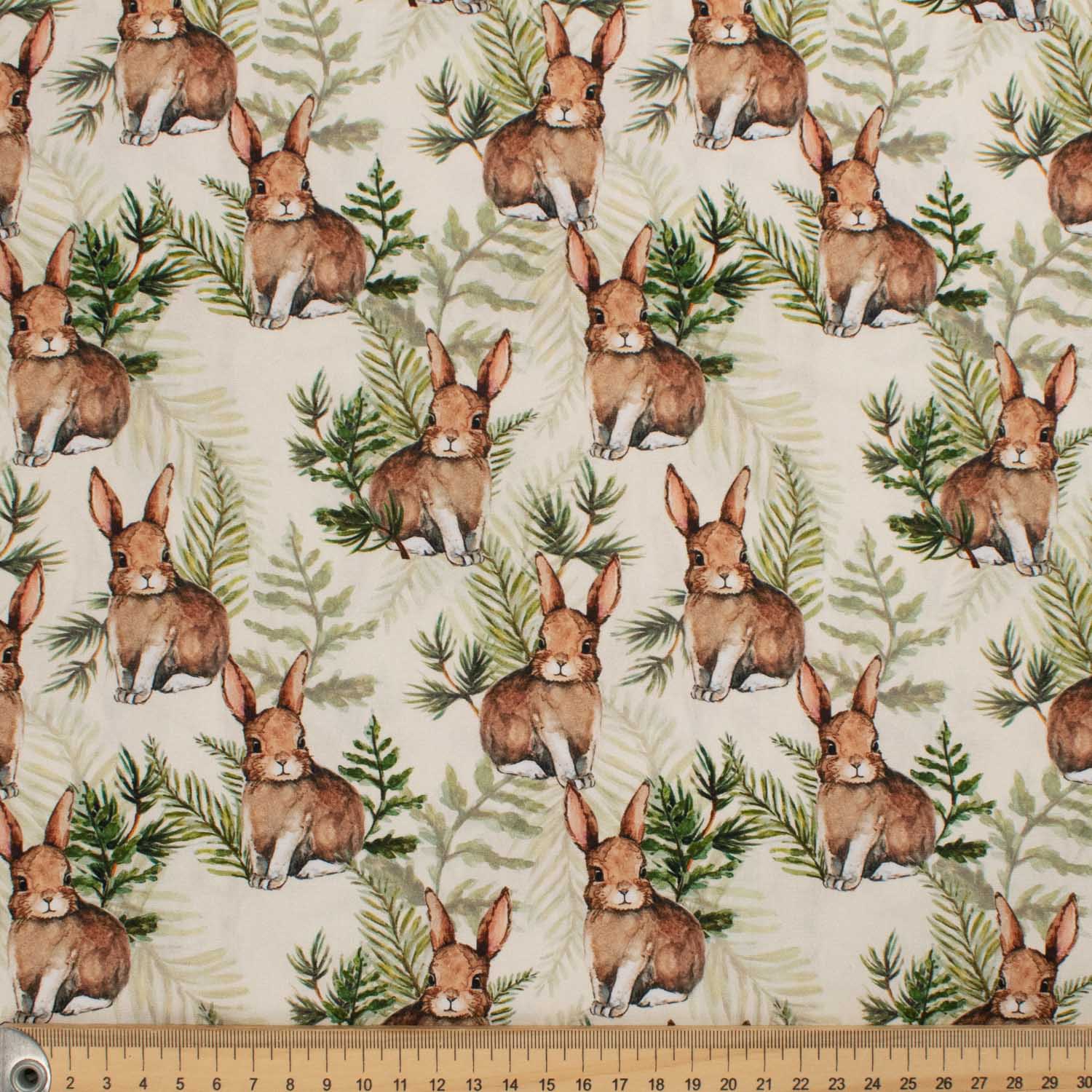 Animal Series Hair Hare Cotton Prints
