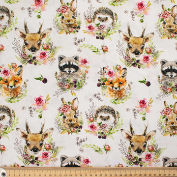 Animal Series Animal World Cotton Prints