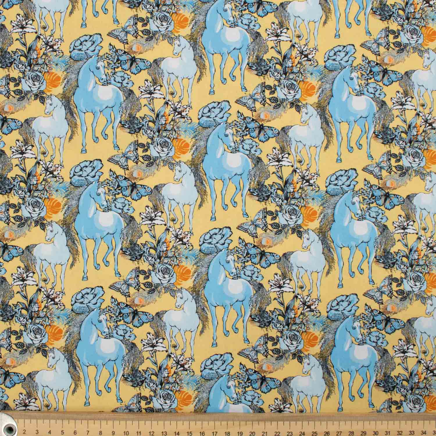 Fantasy Childhood Series Walk Among Flowers Cotton Prints