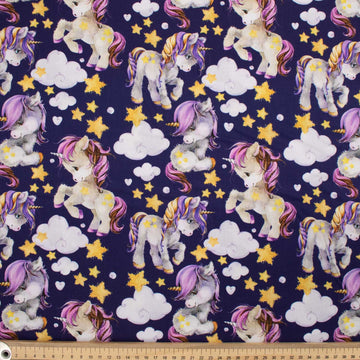 Fantasy Childhood Series Star Unicorn Cotton Prints
