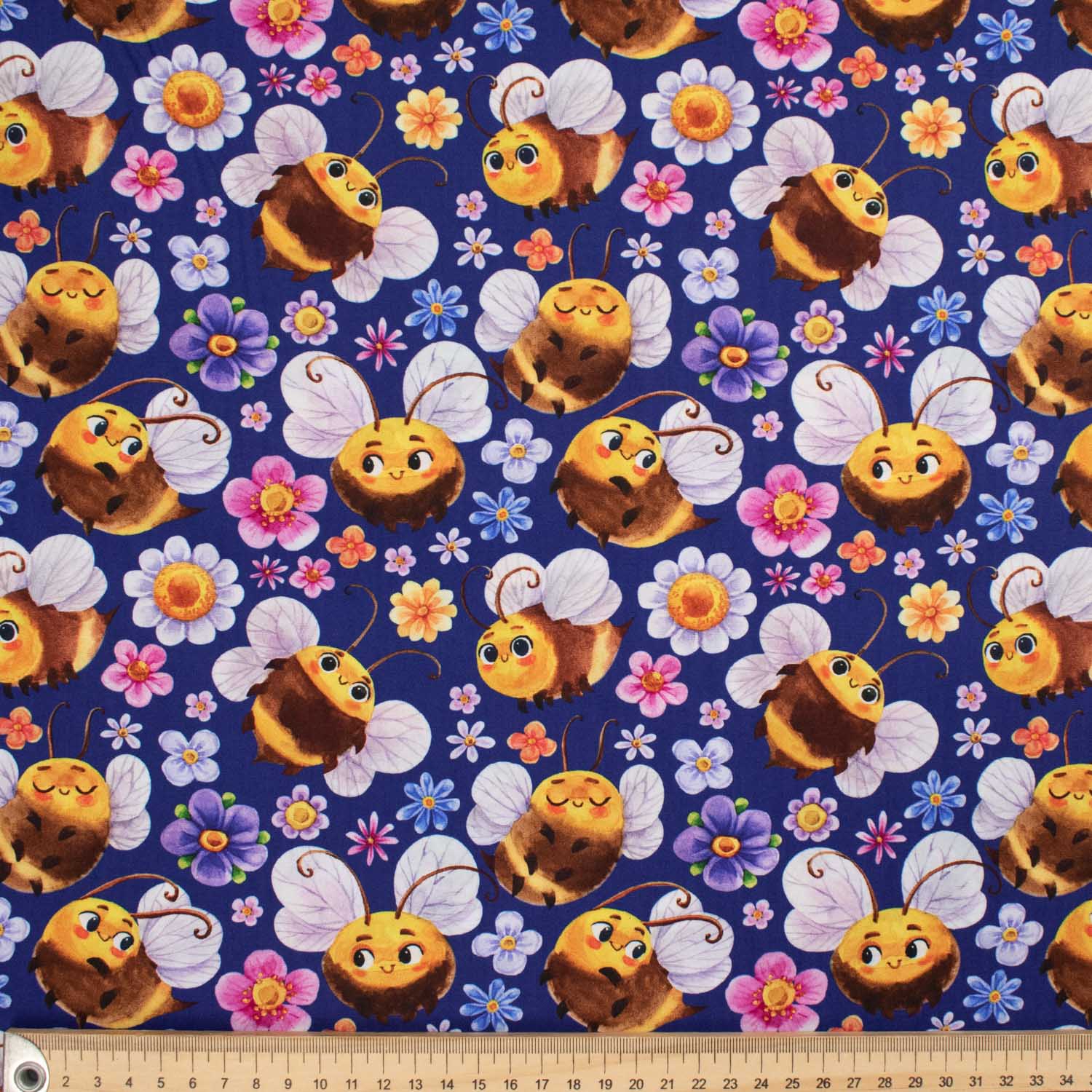 Fantasy Childhood Series Fat Little Bee Cotton Prints