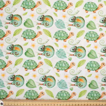 Fantasy Childhood Series The Turtle Lizard Cotton Prints
