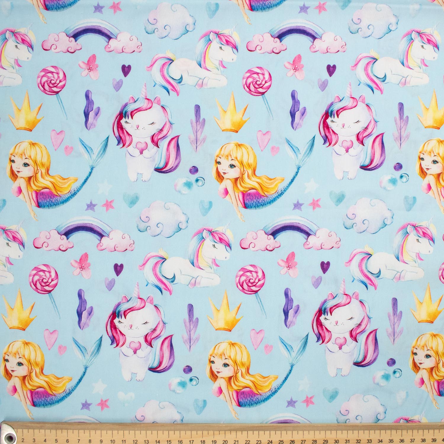 Fantasy Childhood Series Mermaid Princess Cotton Prints