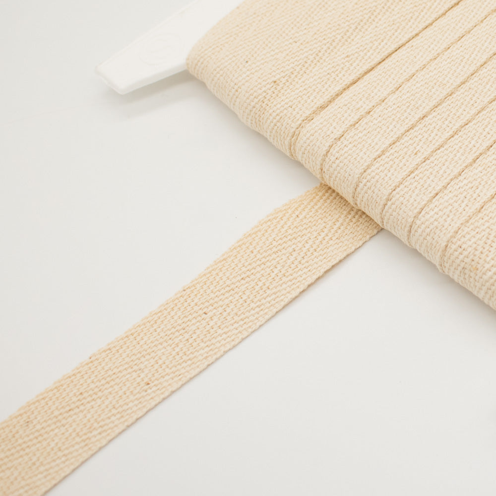 100% Cotton Natural Webbing Tapes 25MM