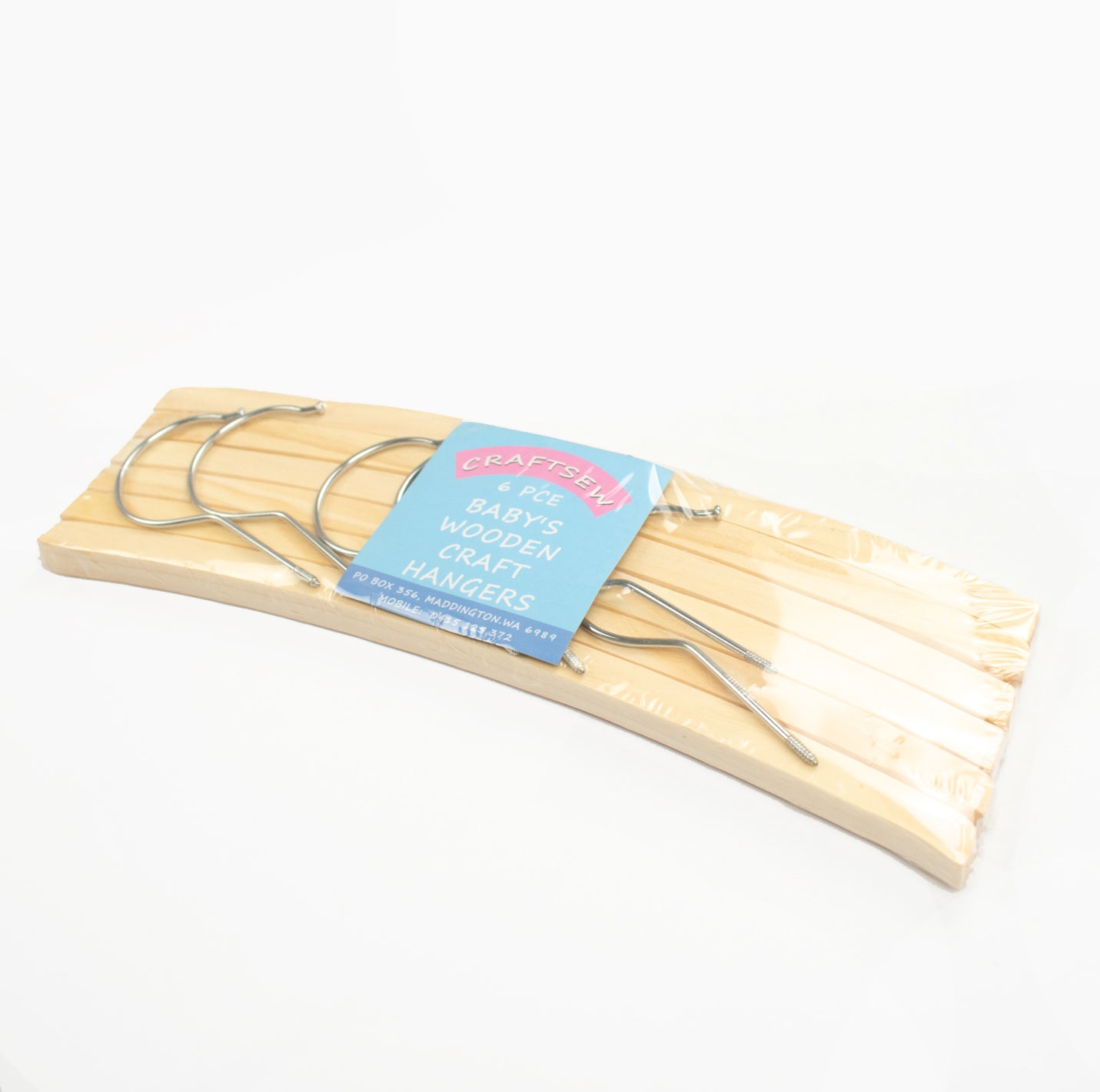 Craft Wooden Hangers- Kids 28CM