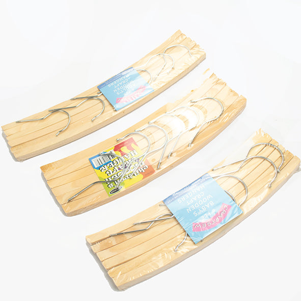 Craft Wooden Hangers- Kids 28CM