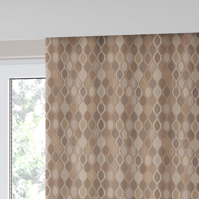 Aubade by Zepel Curtaining/Upholstery Circles Jacquards