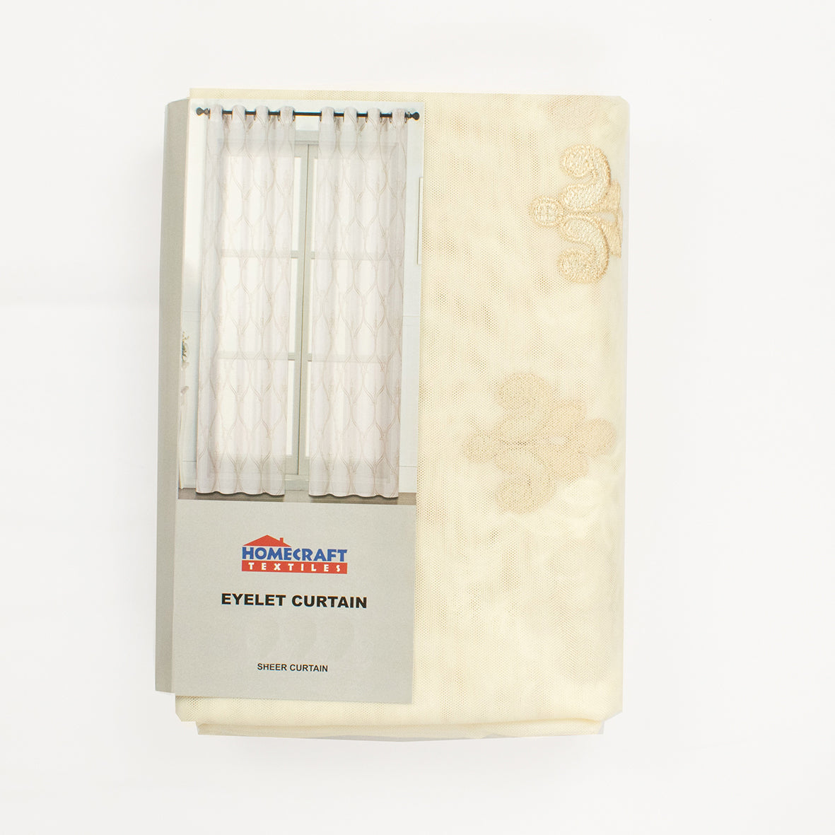 Eyelet Ring Top Sheer Curtain