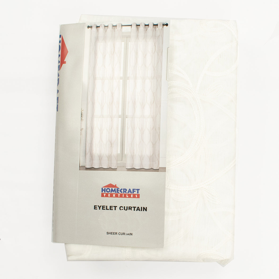 Eyelet Ring Top Sheer Curtain