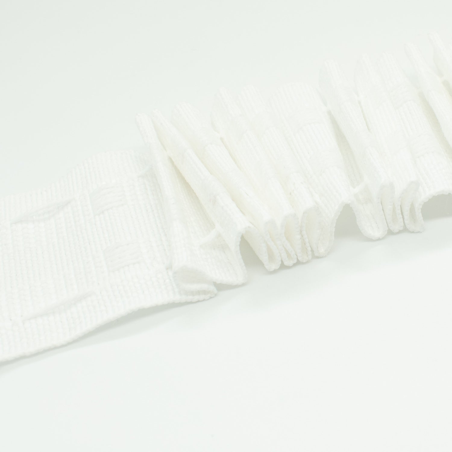 2 String Pencil Pleat Gathering Curtain Tape 5cm