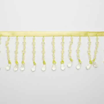 Crystal Beaded Fringe Trim