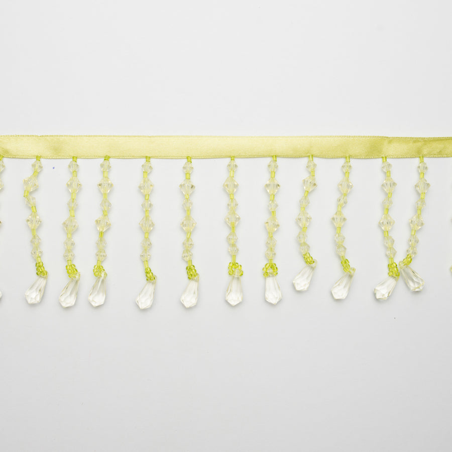 Crystal Beaded Fringe Trim