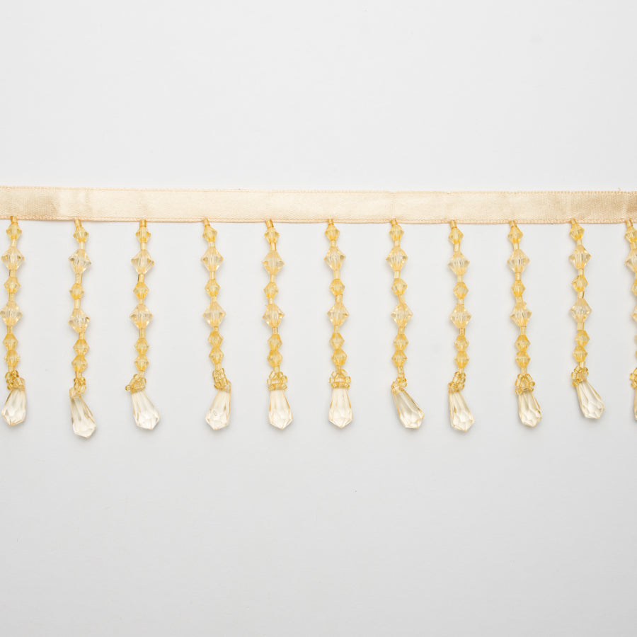 Crystal Beaded Fringe Trim