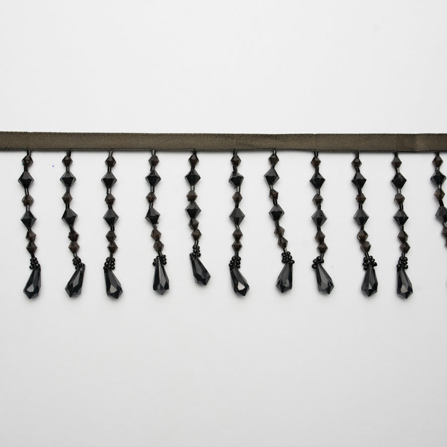 Crystal Beaded Fringe Trim