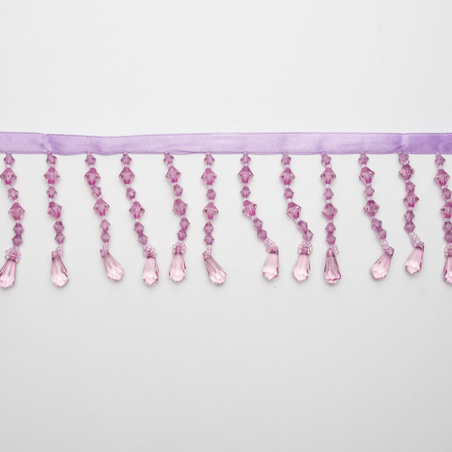 Crystal Beaded Fringe Trim