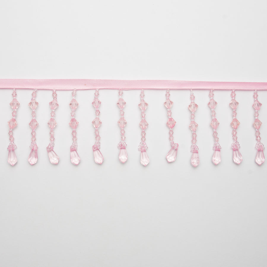 Crystal Beaded Fringe Trim