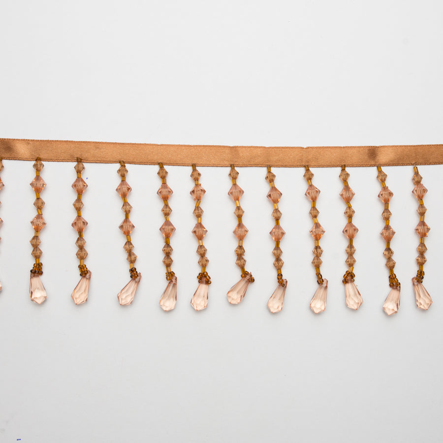 Crystal Beaded Fringe Trim