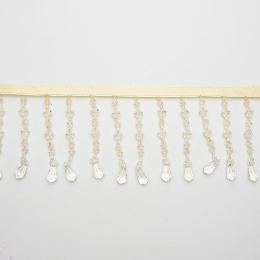 Crystal Beaded Fringe Trim