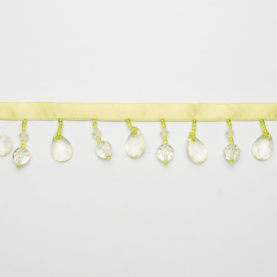 Crystal Beaded Fringe Trim