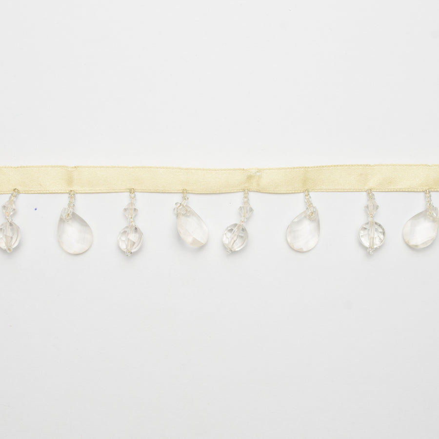 Crystal Beaded Fringe Trim