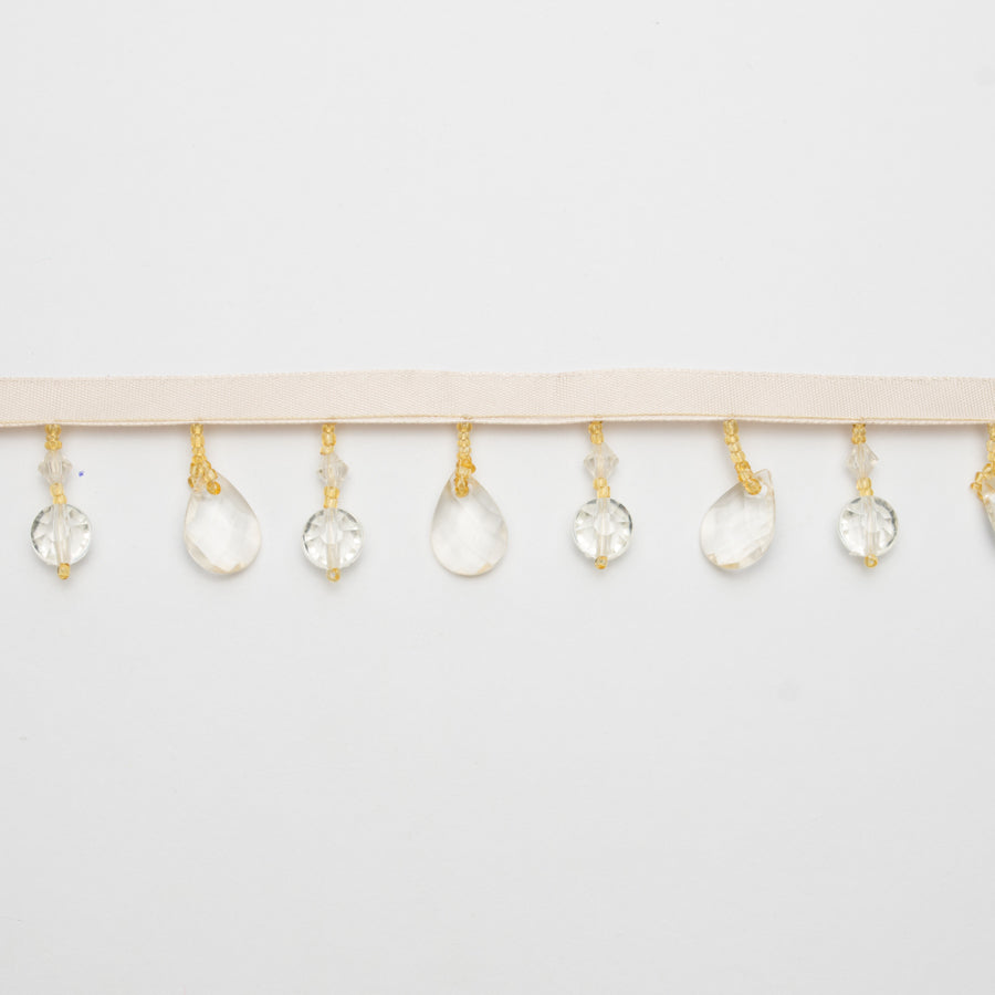 Crystal Beaded Fringe Trim