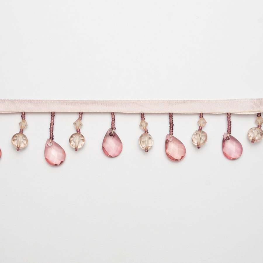 Crystal Beaded Fringe Trim