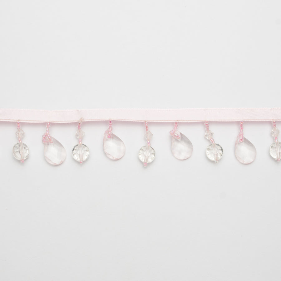 Crystal Beaded Fringe Trim