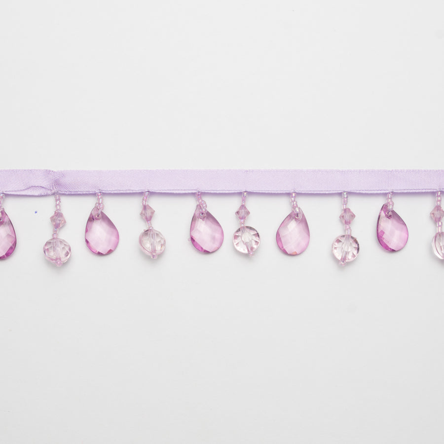 Crystal Beaded Fringe Trim