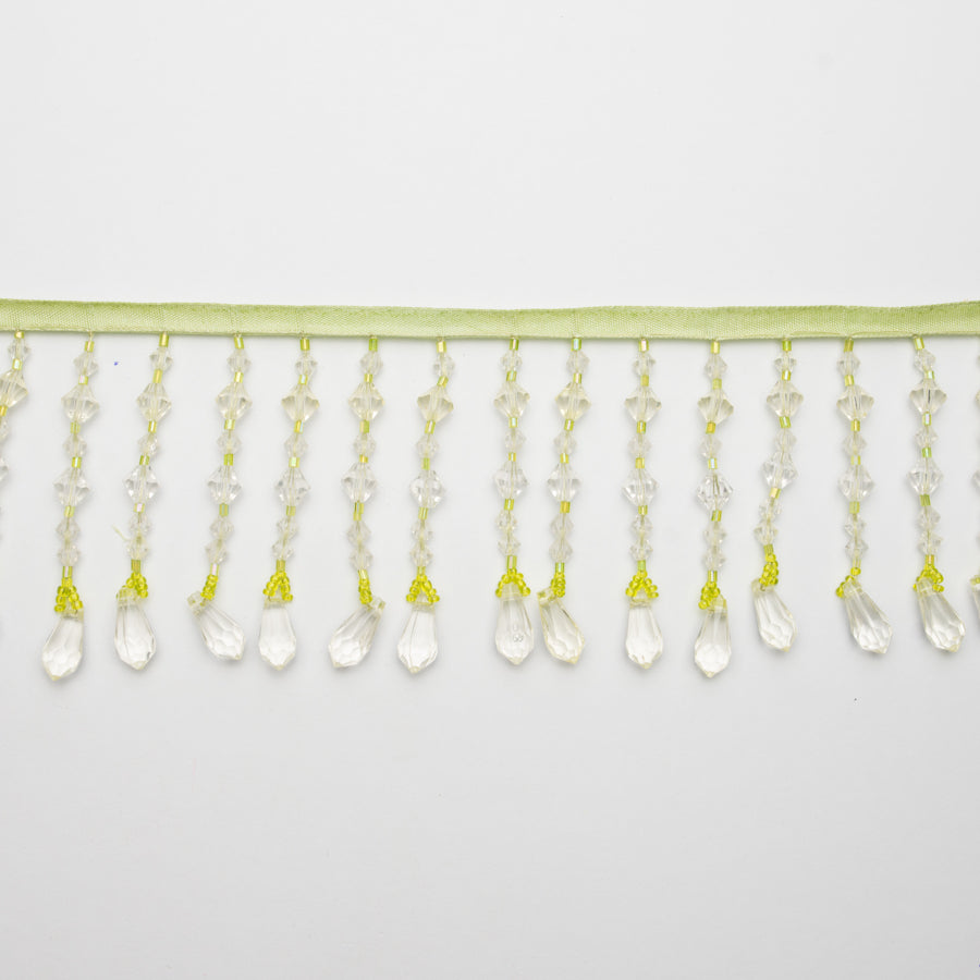 Crystal Beaded Fringe Trim