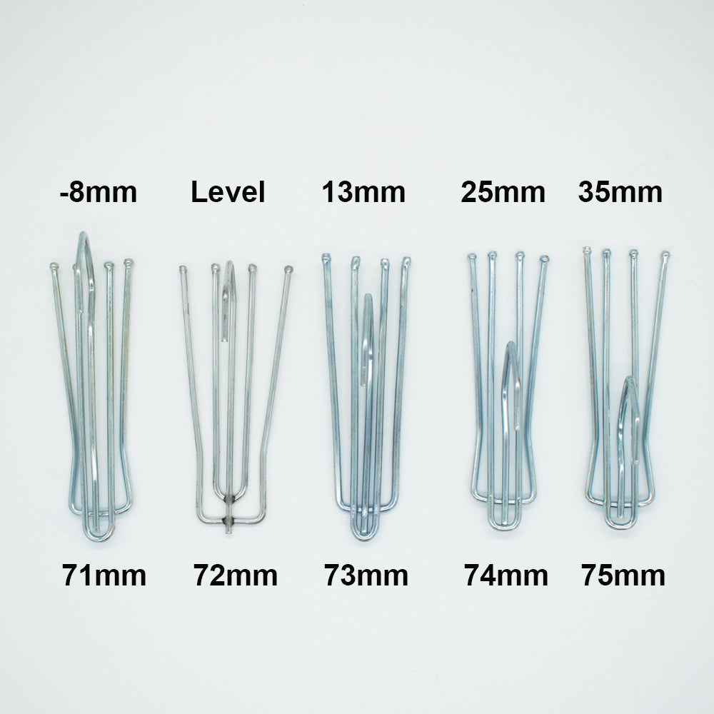 4 Prong Pinch Pleat Curtain Hooks